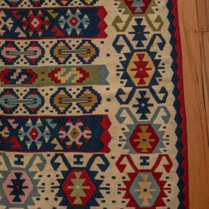 #33, Pirot ,KILIM ,Turkish rugs and runners. 1.70 x 1.040m - Image 3